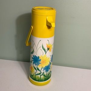 Vintage Aladdin Pump-A-Drink Thermos